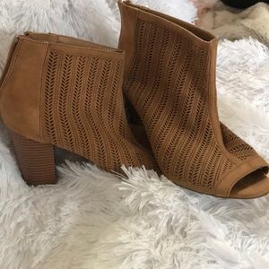 Brown ankle boots